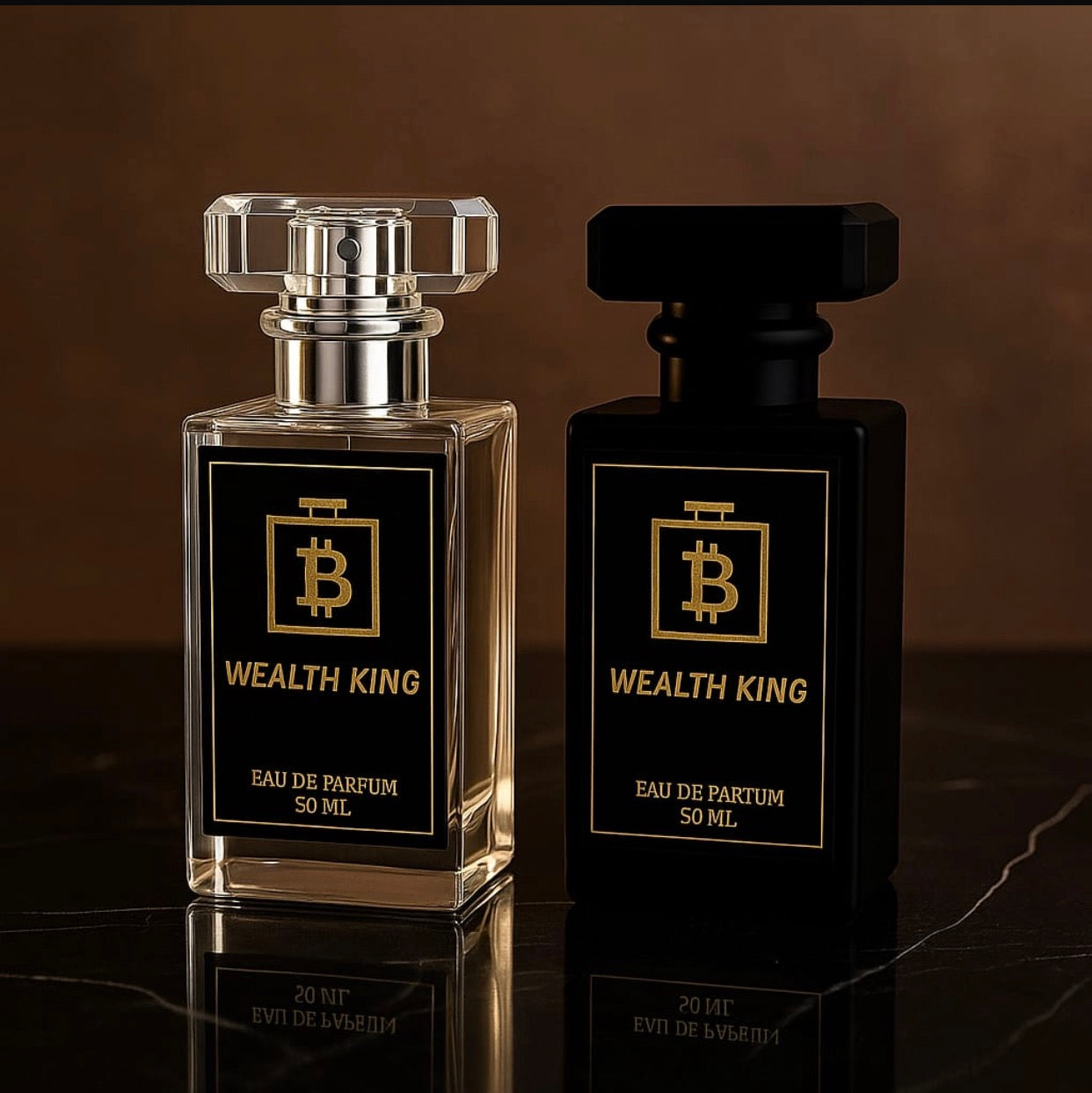 WEALTH KING – Elite Luxury Eau De Parfum for Men | High-End Signature Scent of Power, Royalty & Success
