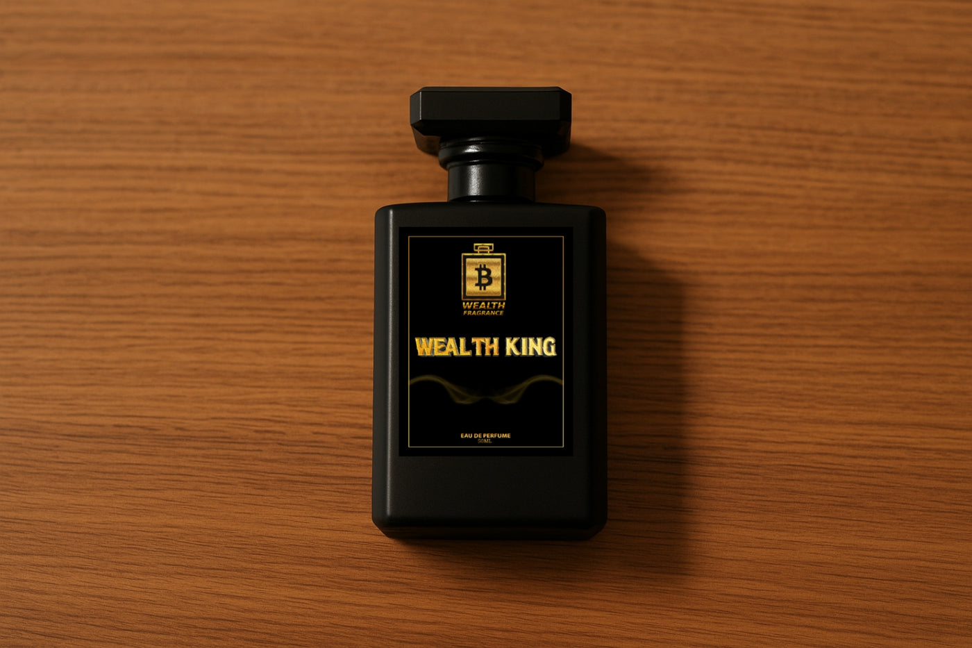 WEALTH KING – Elite Luxury Eau De Parfum for Men | High-End Signature Scent of Power, Royalty & Success