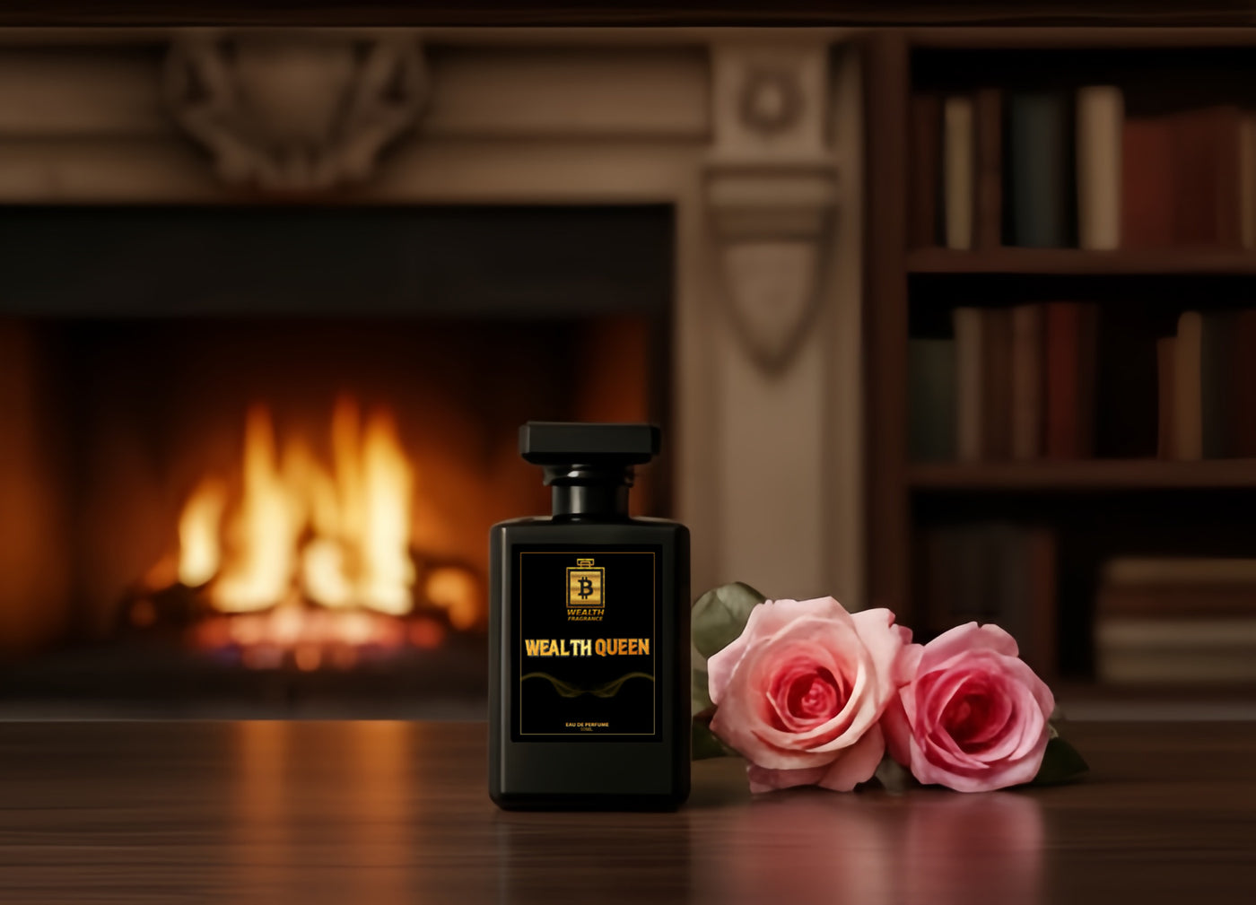 WEALTH QUEEN – Luxury Long Lasting Eau De Parfum for Women | Elite Feminine Scent of Elegance, Class & Royal Confidence