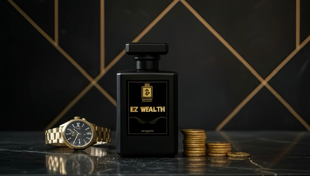 EZ WEALTH – Luxury Eau De Parfum for Men | Ultra-Long Lasting Premium Fragrance.